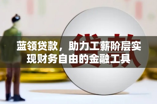天元蓝领贷款，助力工薪阶层实现财务自由的金融工具