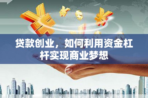 天元贷款创业，如何利用资金杠杆实现商业梦想