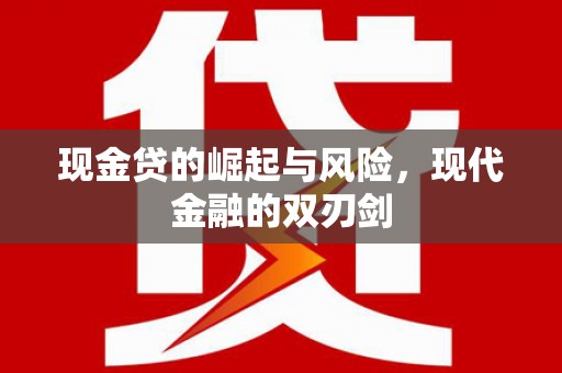天元现金贷的崛起与风险，现代金融的双刃剑