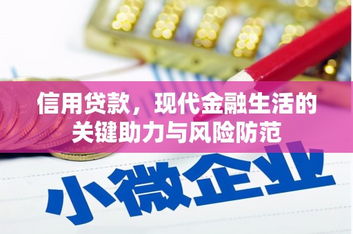 天元信用贷款，现代金融生活的关键助力与风险防范