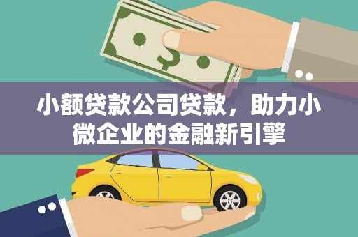 天元小额贷款公司贷款，助力小微企业的金融新引擎
