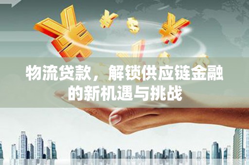 天元物流贷款，解锁供应链金融的新机遇与挑战