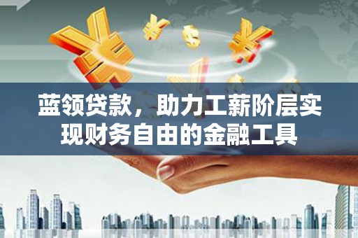 天元蓝领贷款，助力工薪阶层实现财务自由的金融工具