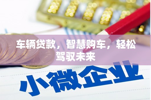 天元车辆贷款，智慧购车，轻松驾驭未来