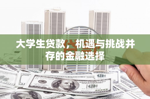 天元大学生贷款，机遇与挑战并存的金融选择