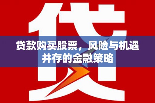 天元贷款购买股票，风险与机遇并存的金融策略