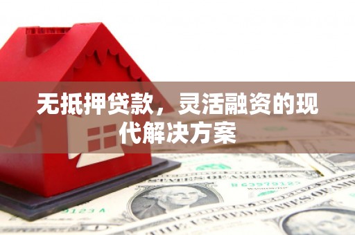 天元无抵押贷款，灵活融资的现代解决方案