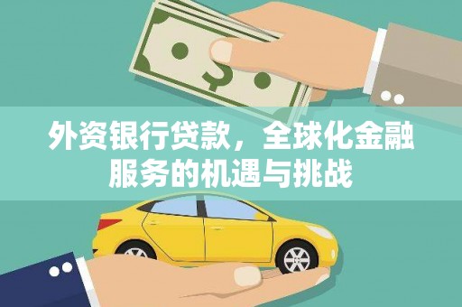 天元外资银行贷款，全球化金融服务的机遇与挑战