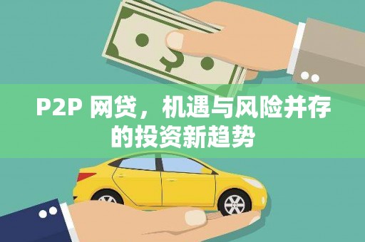 天元P2P 网贷，机遇与风险并存的投资新趋势