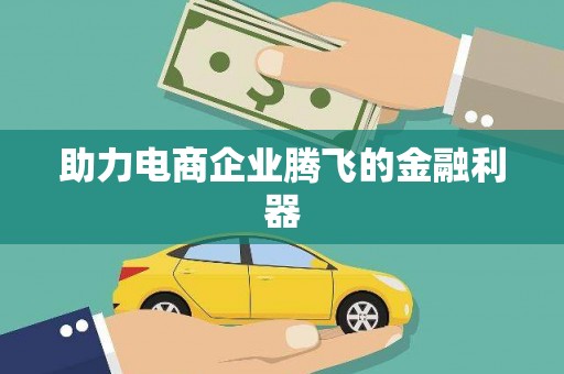 天元助力电商企业腾飞的金融利器