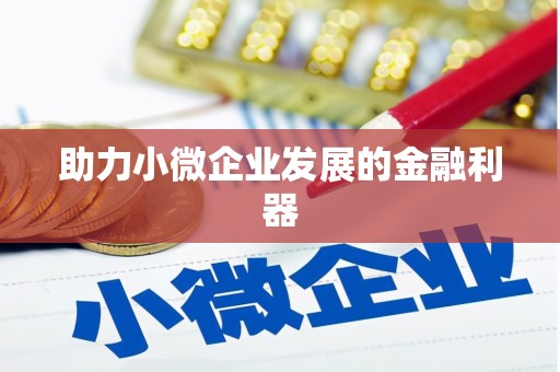 天元助力小微企业发展的金融利器