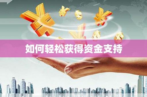 天元如何轻松获得资金支持