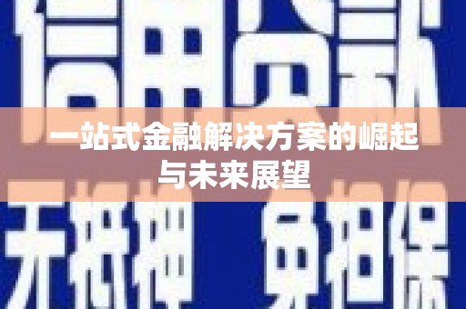 天元一站式金融解决方案的崛起与未来展望