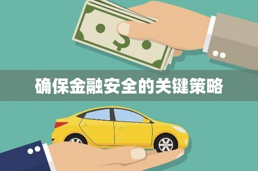 天元确保金融安全的关键策略