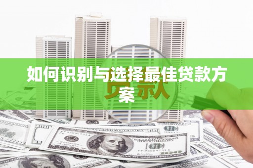 天元如何识别与选择最佳贷款方案
