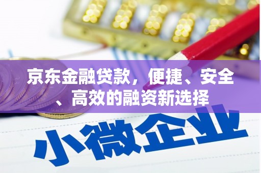 天元京东金融贷款，便捷、安全、高效的融资新选择