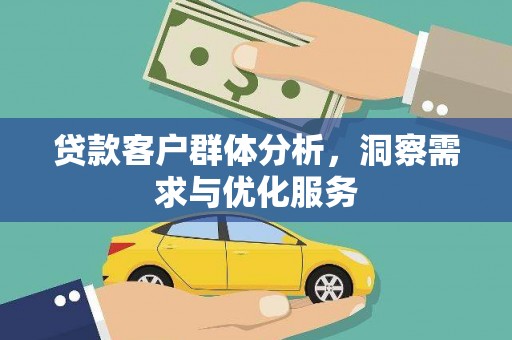 天元贷款客户群体分析，洞察需求与优化服务